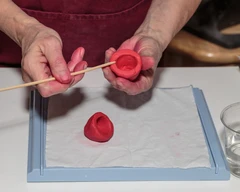 how to join the air dry clay